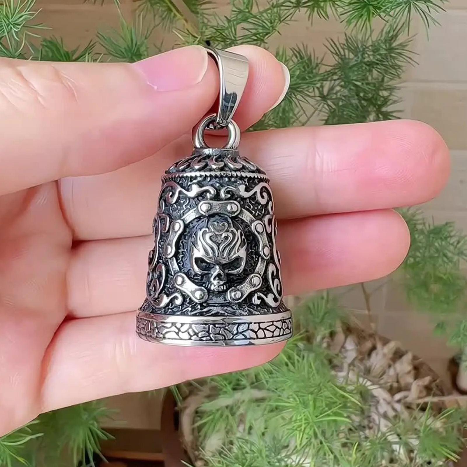 Motorcycle Chain - Sino de Caveira para Moto: Decoração