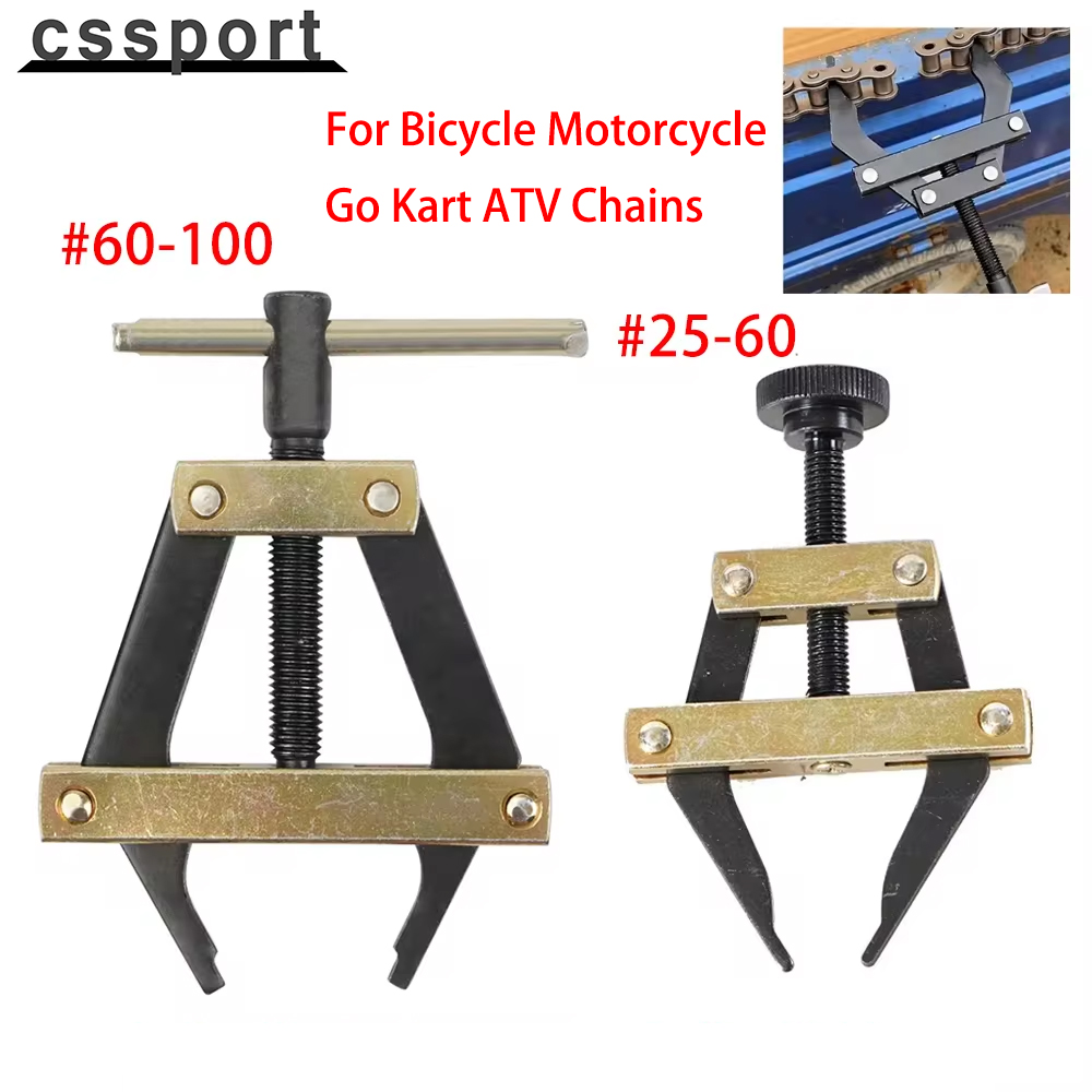 Chain Kit Motorcycle - # 25-60 # 60-100 ferramentas de