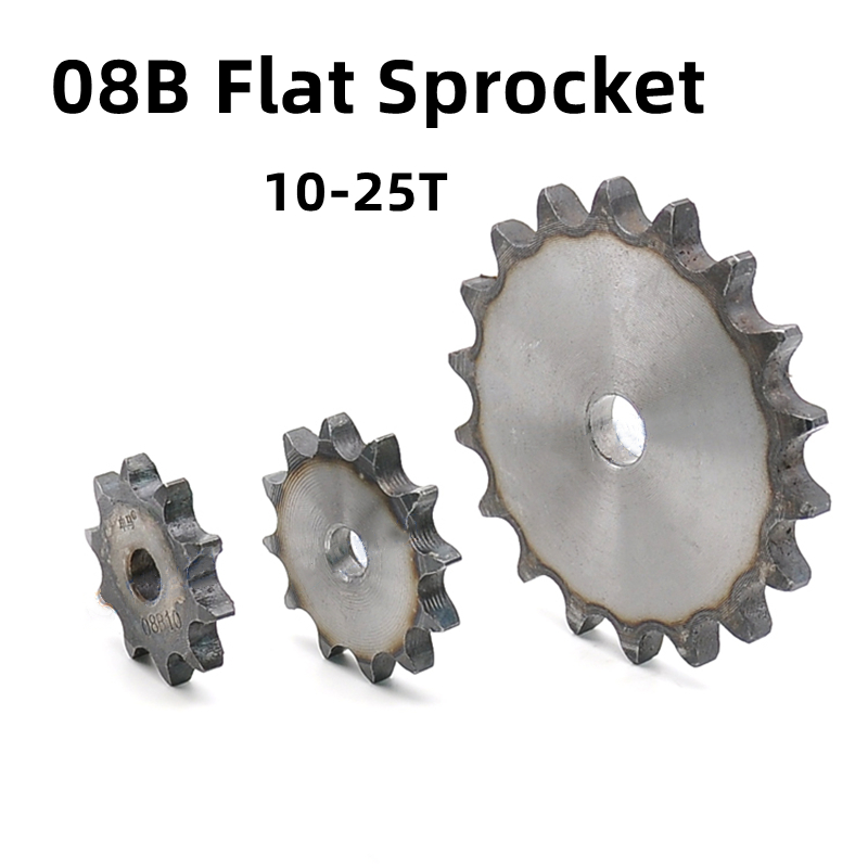 Chain Sprocket Set - Roda dentada de corrente plana 08b,
