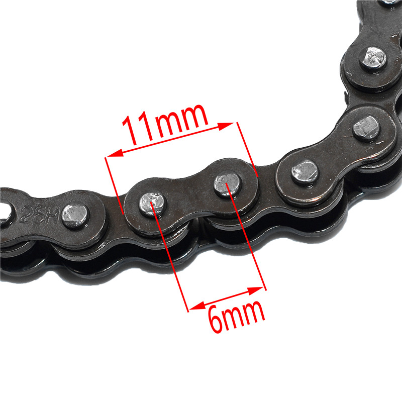 Master Link Chain - Corrente 25H 84-158Links com Elo Mestre