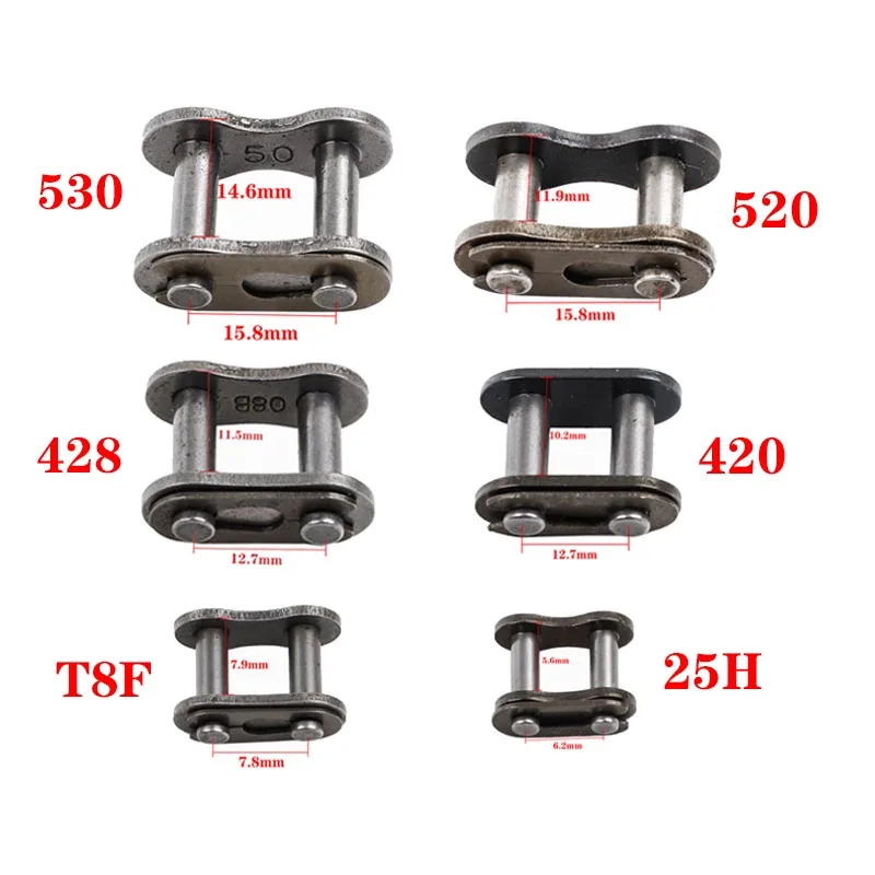 1 peça ligação de anel de five - Chain Kit Motorcycle avaliação e preço