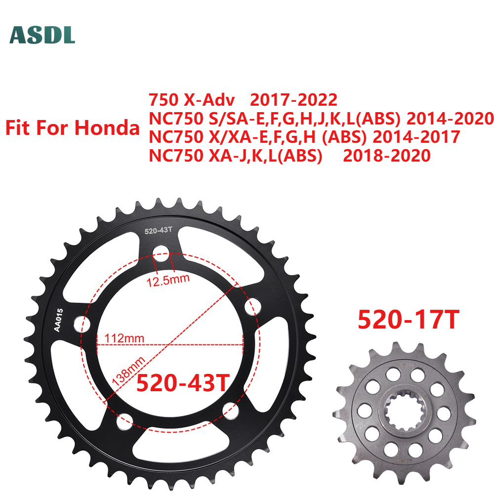 Roda dentada dianteira e trase - Chain Kit Motorcycle avaliação e preço