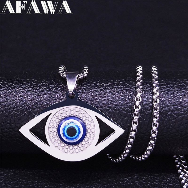 Colar Islâmico Hamsa Olho Greg - Steel Chain avaliação e preço