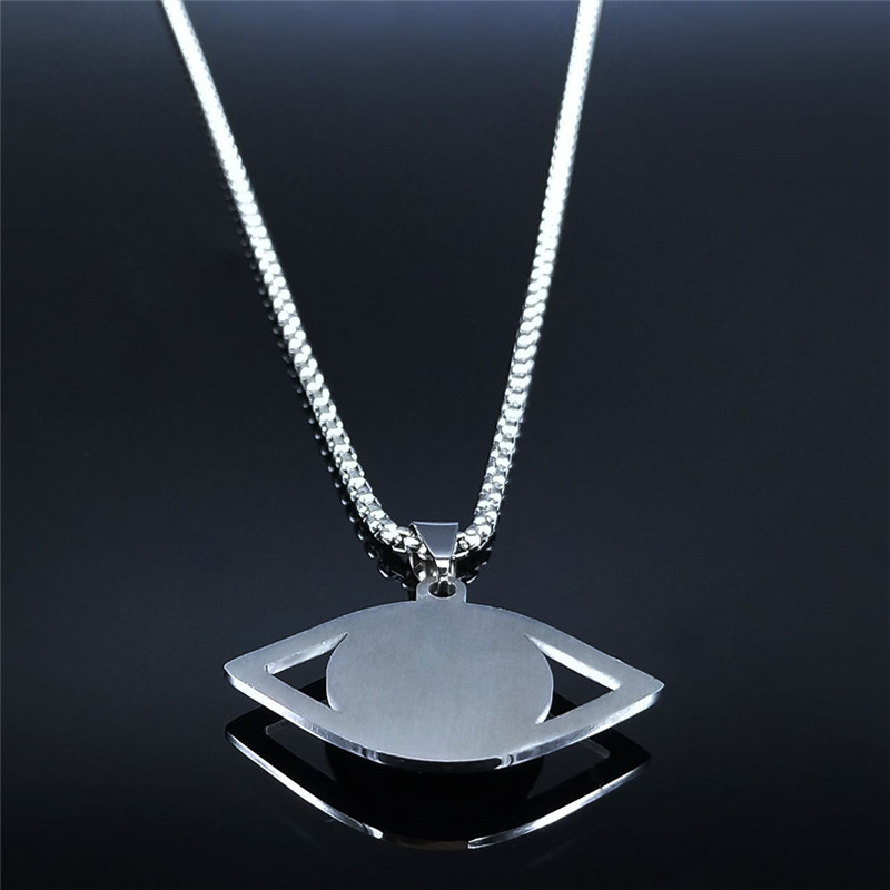 Colar Islâmico Hamsa Olho Greg - Steel Chain avaliação e preço