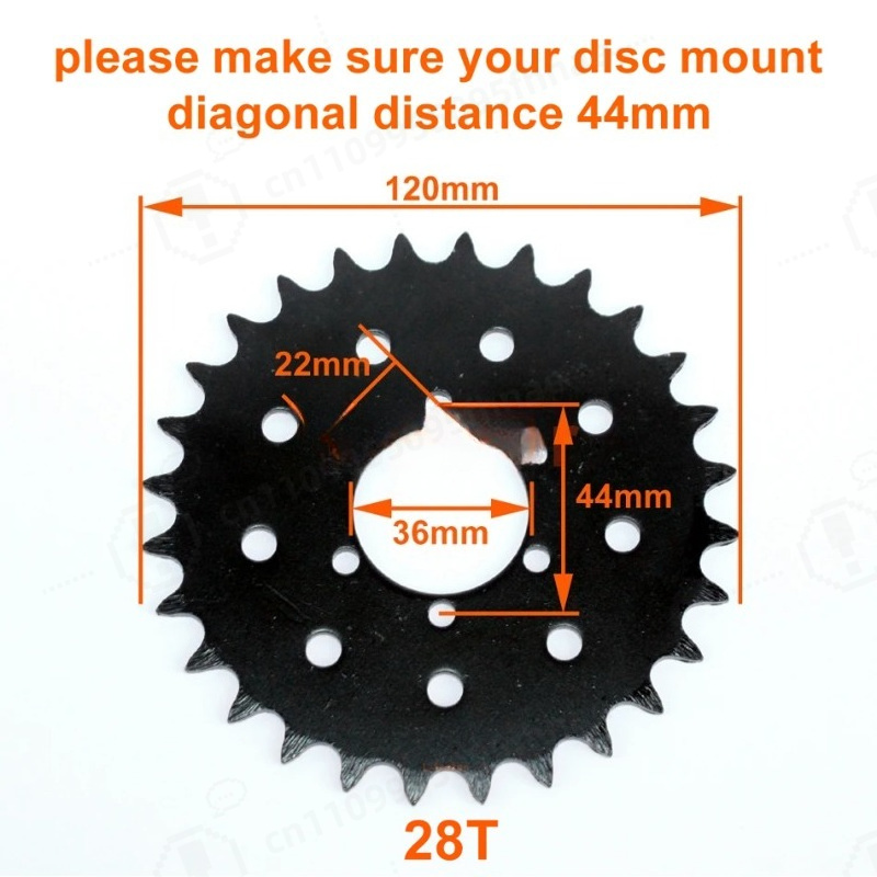 Motor de Engrenagem Sem Escova - Sprocket avaliação e preço